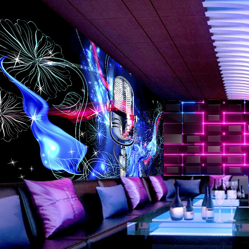 现代简约酒吧KTV大型背景墙定制壁画酒店网咖包房墙纸壁布迪斯科.,家装主材,定制壁画,淘宝优惠券,粉丝福利购,淘宝优惠卷