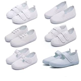 Туфли, детская тканевая белая обувь подходит для мужчин и женщин, спортивная спортивная обувь