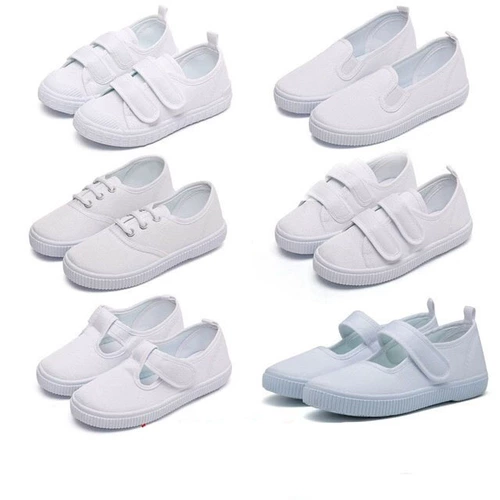 Туфли, детская тканевая белая обувь подходит для мужчин и женщин, спортивная спортивная обувь