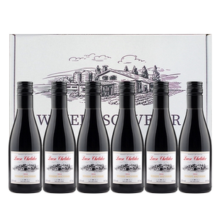 买一箱送一箱法国干红小瓶进口干型红酒整箱礼盒装187ml送礼酒水