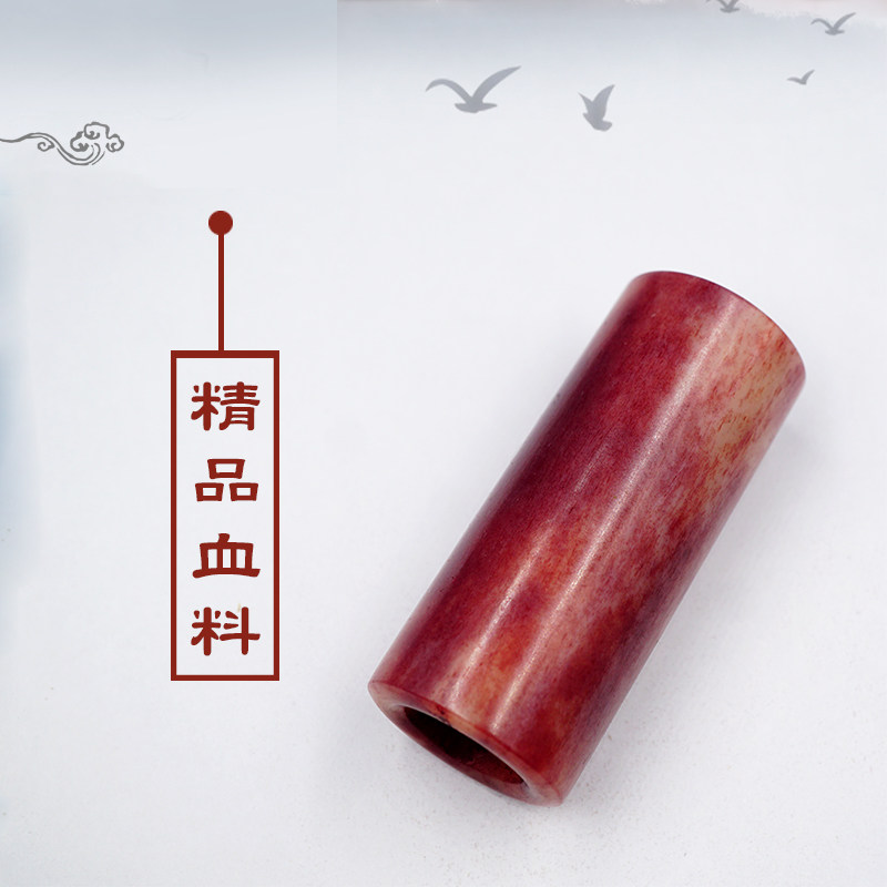 天然骆驼骨手把件血料驼骨头文玩把件DIY戒指扳指小腿骨头料子