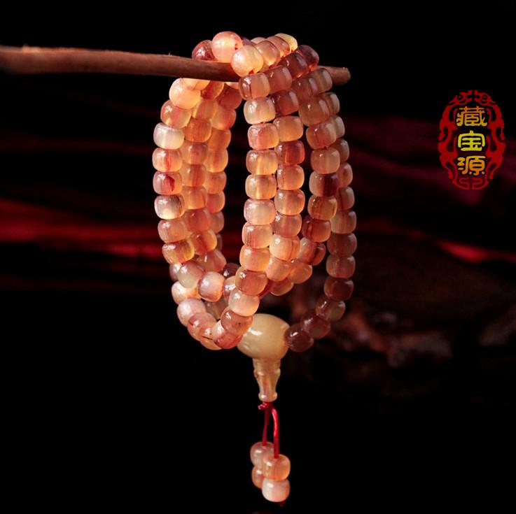 保真文玩天然佛珠手串项链