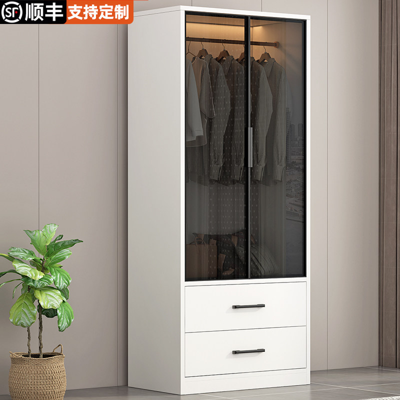 简易衣柜家用卧室出租房用新款