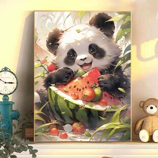 可爱动物木质拼图120片送6岁男女儿童益智玩具300可带相框500礼物