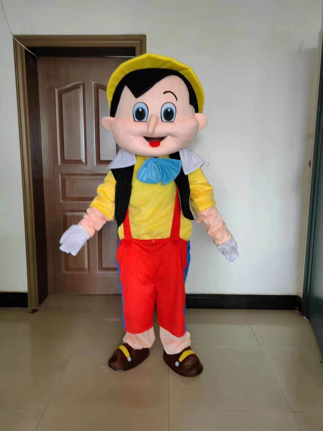 国外版匹诺曹卡通人偶服装表演行走道具玩偶服演出服国外jojo男孩