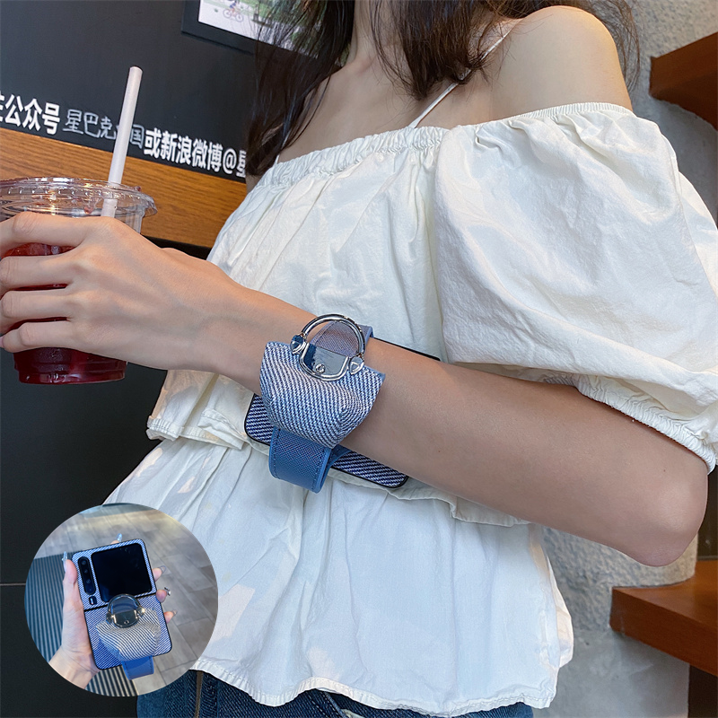 菜篮子包手腕带适用小米mixflip2手机壳适用三星zflip7保护套6/5/4防摔w26适用摩托罗拉Razr60ultra/50/40女