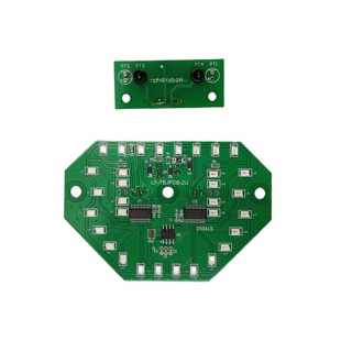 游戏机配件灯板光眼一对 可用于财神双响炮游艺机
