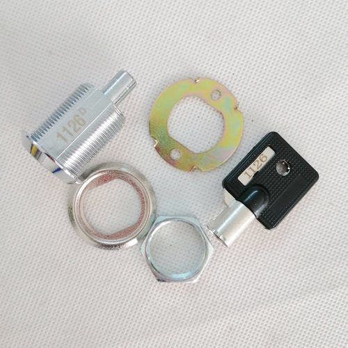 游戏机配件 机箱门锁 1126D钥匙按压锁一把锁配一把钥匙