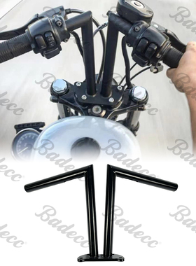 哈雷改装复古1英寸通径定制车把 迷你版超窄车把X48专用车把