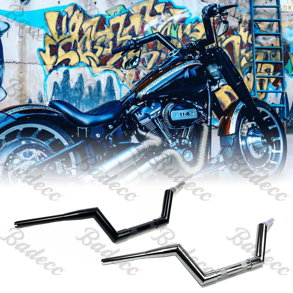 哈雷1.5英寸肥仔改装车把适用戴纳软尾肥仔突破者2018-2022