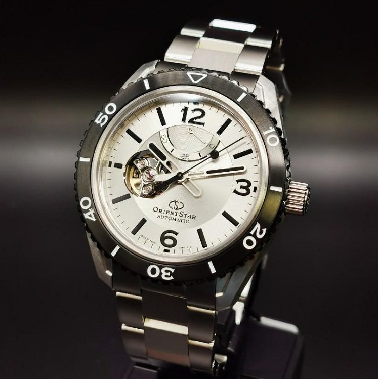 orient star东方星自动机械男手表re-at0107s00b精钢运动潜水腕表