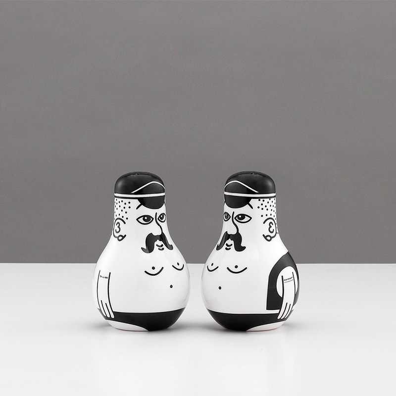Denmark normann- Salt/Pepper cans Friends Salt Pepper Set Humor Northern Europe designin the Kitchen/Cooking utensils , Kitchen Gadgets/Kitchen storage , Storage jars/Kitchen storage containers , Seasoning bottles  category - from Buy2taobao.com to provide professional Taobao agent buy service