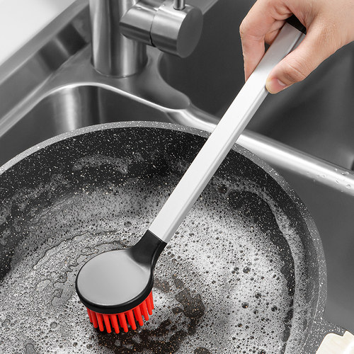 AISEN长柄硅胶锅刷清洁刷不伤锅