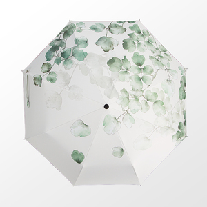 五折太阳伞遮阳伞防晒防紫外线女雨伞小巧便携折叠晴雨两用伞自动