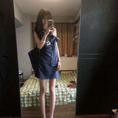夏季碎花度假风收腰显瘦连衣裙