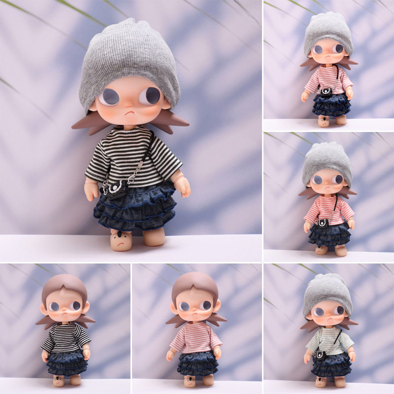 仅娃衣】Zsiga1/8向往之处可动嘎子姐人偶T恤蛋糕牛仔裤娃衣着替