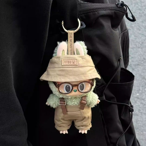 【仅售娃衣】拉布布娃衣坐坐派对17cm搪胶盲盒挂件一代二代娃衣替