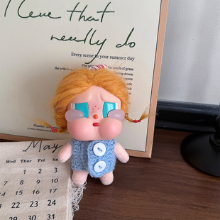 哭娃拉布布专属双扣针织毛衣 钩织娃衣多色可选 玩偶换装衣服批发