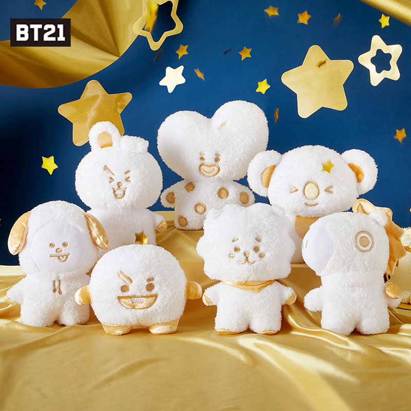 BT21毛绒公仔站立玩偶钥匙扣挂件