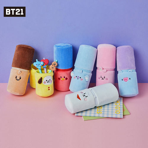 BT21毛绒笔袋文具盒可爱