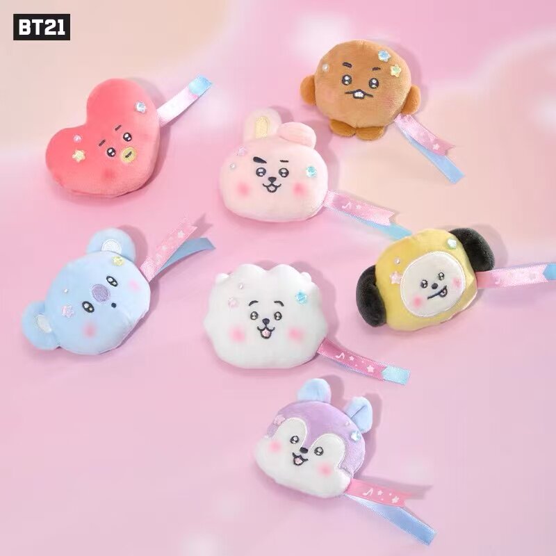 BT21 BEYOND THE JOURNEY 系列毛绒徽章 LINE FRIENDS 连我朋友