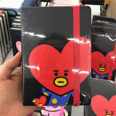 BT21笔记本记事本硬皮防水