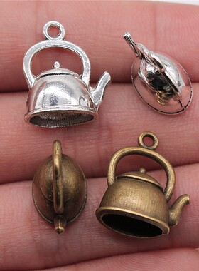 10个/包 20x17x10mm 多色DIY饰品配件 水壶吊坠 ABD-C10030