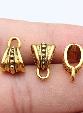 10个/包 16x10mm 多色DIY饰品配件 三通挂头挂头 ABD-C10219