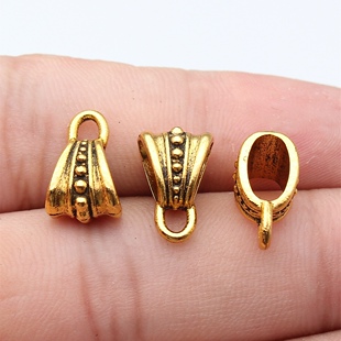 10个/包 16x10mm 多色DIY饰品配件 三通挂头挂头 ABD-C10219