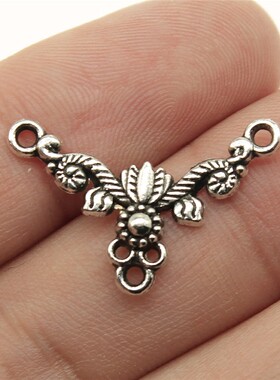 20个/包 26x15mm 多色色 DIY饰品配件 耳环连接件 ABD-C12720