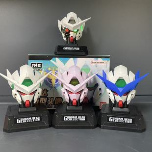 万代高达头像盲盒第三弹能天使头雕潮玩摆件公仔模型手办男孩礼物