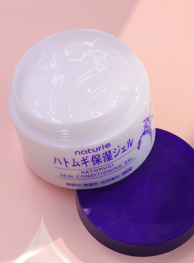 日本娥佩兰薏仁面霜懒人啫喱美容液正品男女补水保湿清爽舒缓180g