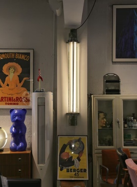 北京现货｜德国中古原版工业风长灯  /壁灯/吊灯 俗称黑犀牛