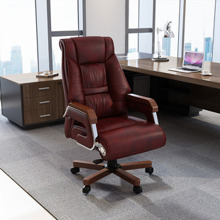 老板椅子家用商务办公椅座椅电脑椅可躺舒适久坐大班椅人体工学椅