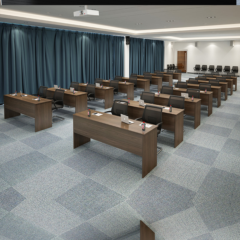 办公家具职员培训会议桌长桌校园学生课桌椅组合双人条形桌洽谈桌