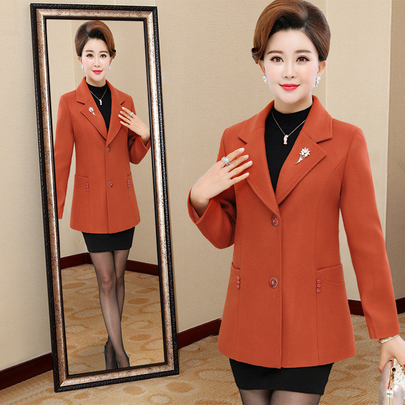 middle age Autumn coat Middle and old age have cash less than that is registered in the accounts Mom outfit 2019 New Spring and Autumn 40 year 50 Long sleeve blousein the Women's clothing/Boutique , Middle-aged women  category - from Buy2taobao.com to provide professional Taobao agent buy service