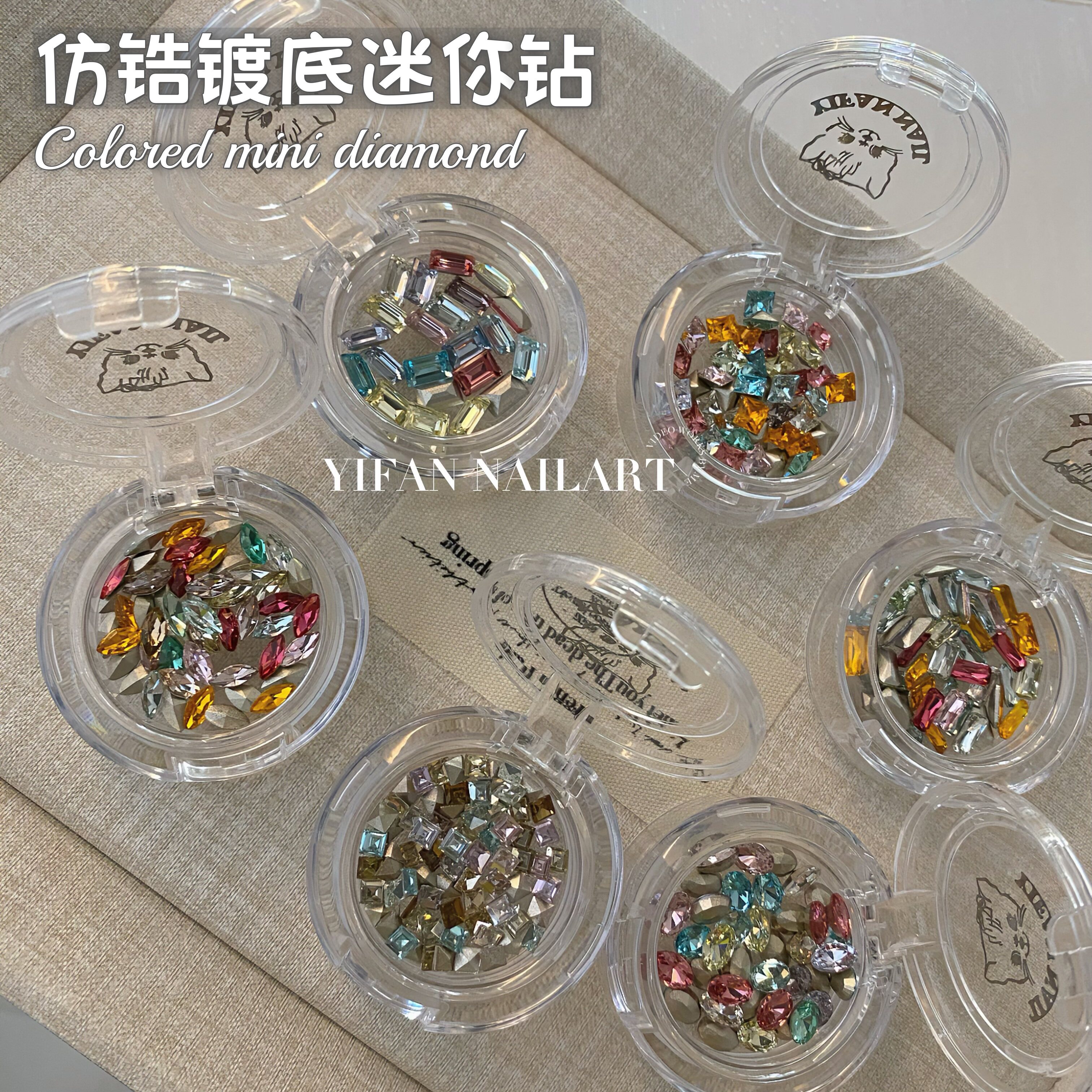 多巴胺尖底仿锆镀底迷你异形钻