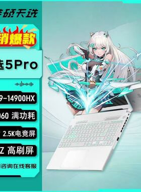 Asus/华硕 天选5Pro高性能酷睿4060电竞游戏本学生办公笔记本电脑