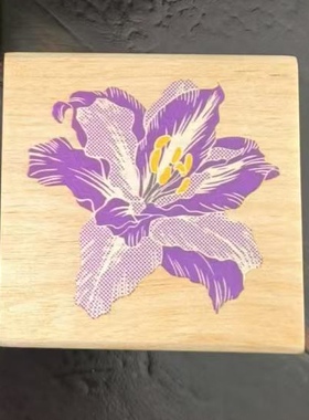 清仓包邮现货kodomo绝版复刻百合晚樱印章