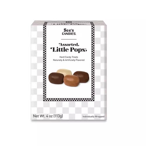 喜诗美国硬糖巧克力咖啡奶油糖块