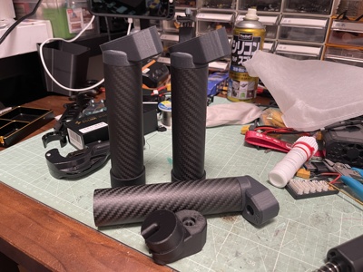 陈大大cn战术韭菜SQB碳纤维套件极简风