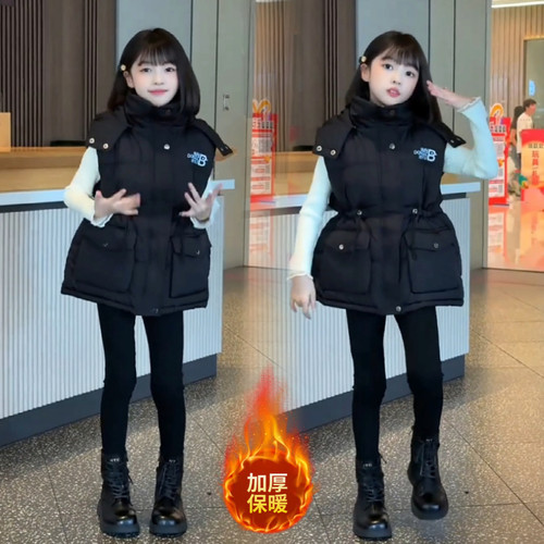 女童马甲2026新款秋冬装