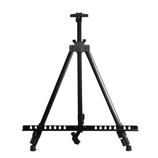 diy数字油画手绘油彩画 伸缩折叠金属写生画架 展架三角架可调节