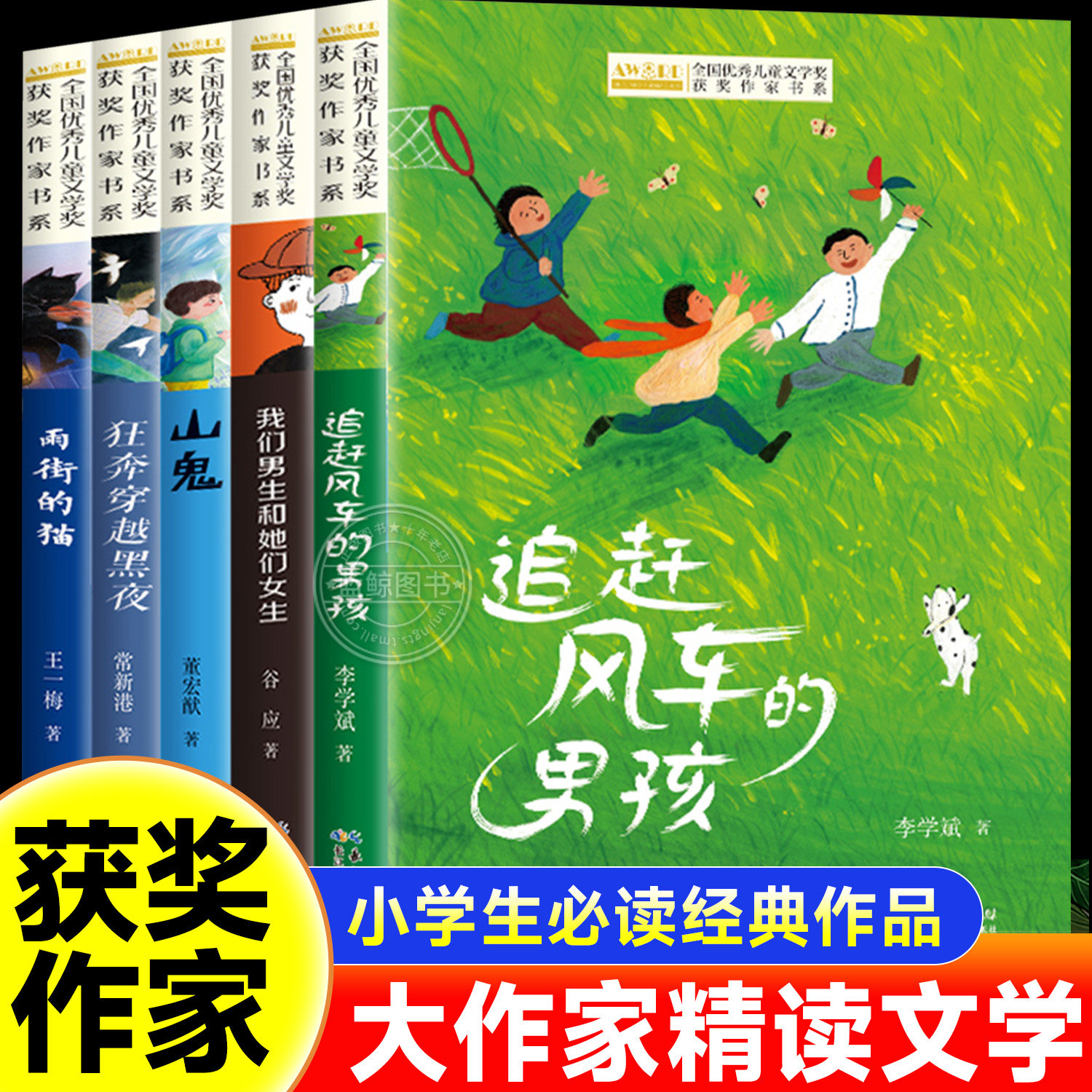 【官方正版】小学生必读获奖名家经典作品大作家写给孩子的精读文学名家经典儿童文学获奖作品书系推荐三四五六年级必读课外书籍