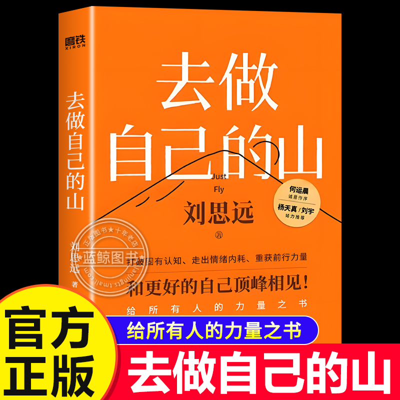 【官方正版】去做自己的山 刘思远 著 写给所有人的力量之书 令人心动的offer 女性认知觉醒 有底气的人生 女性成长励志书籍