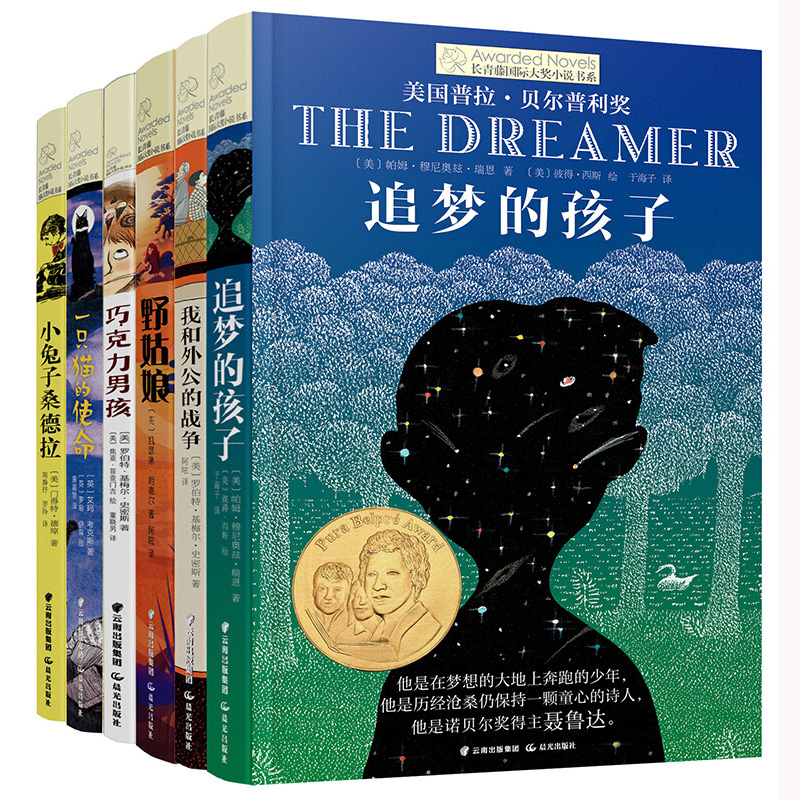 长青藤国际大奖小说书系第九辑全套6册 追梦的孩子 巧克力男孩 一只猫的使命小学生三四五六年级课外书籍老师推荐阅读儿童文学读物