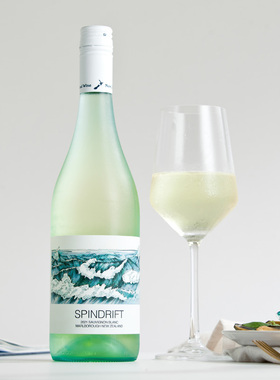 新西兰原瓶进口卷云长相思Cirro 蔚蓝之海马尔堡长相思干白葡萄酒