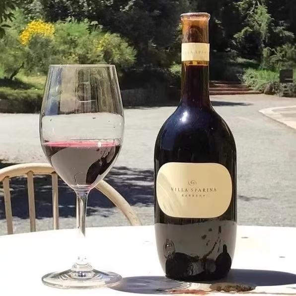 斯巴琳娜VILLA SPARINA巴贝拉干红葡萄酒750ml 意大利 聚会送礼