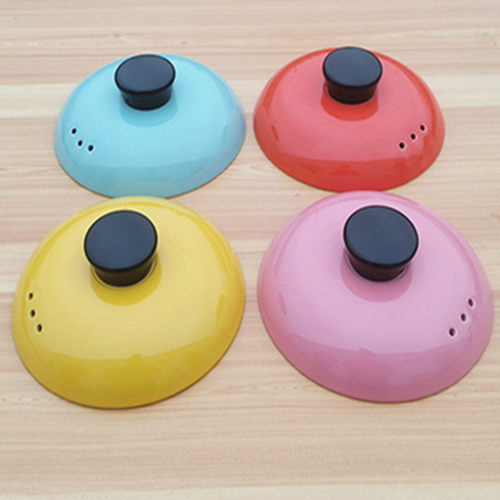 彩色陶瓷砂锅盖子炖锅盖通用