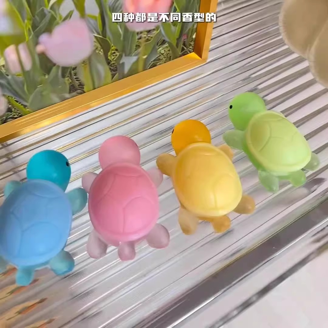 小香龟香皂同款蝉绿乌龟香皂洗手沐浴儿童卡通动物可爱小乌龟香皂